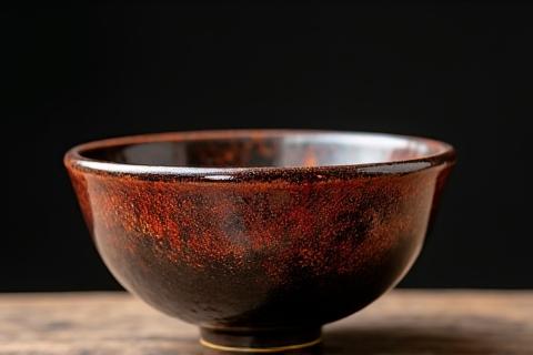 伝統的な楽焼茶碗 by 山田.